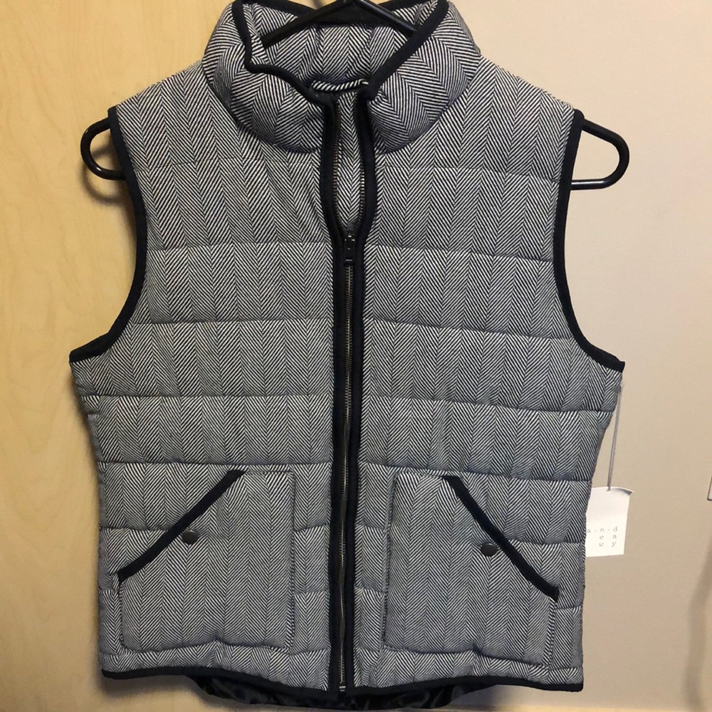 B&W Patterned Vest